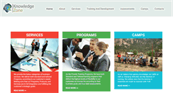 Desktop Screenshot of kzconsultancy.com