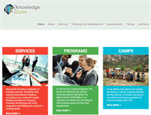 Tablet Screenshot of kzconsultancy.com